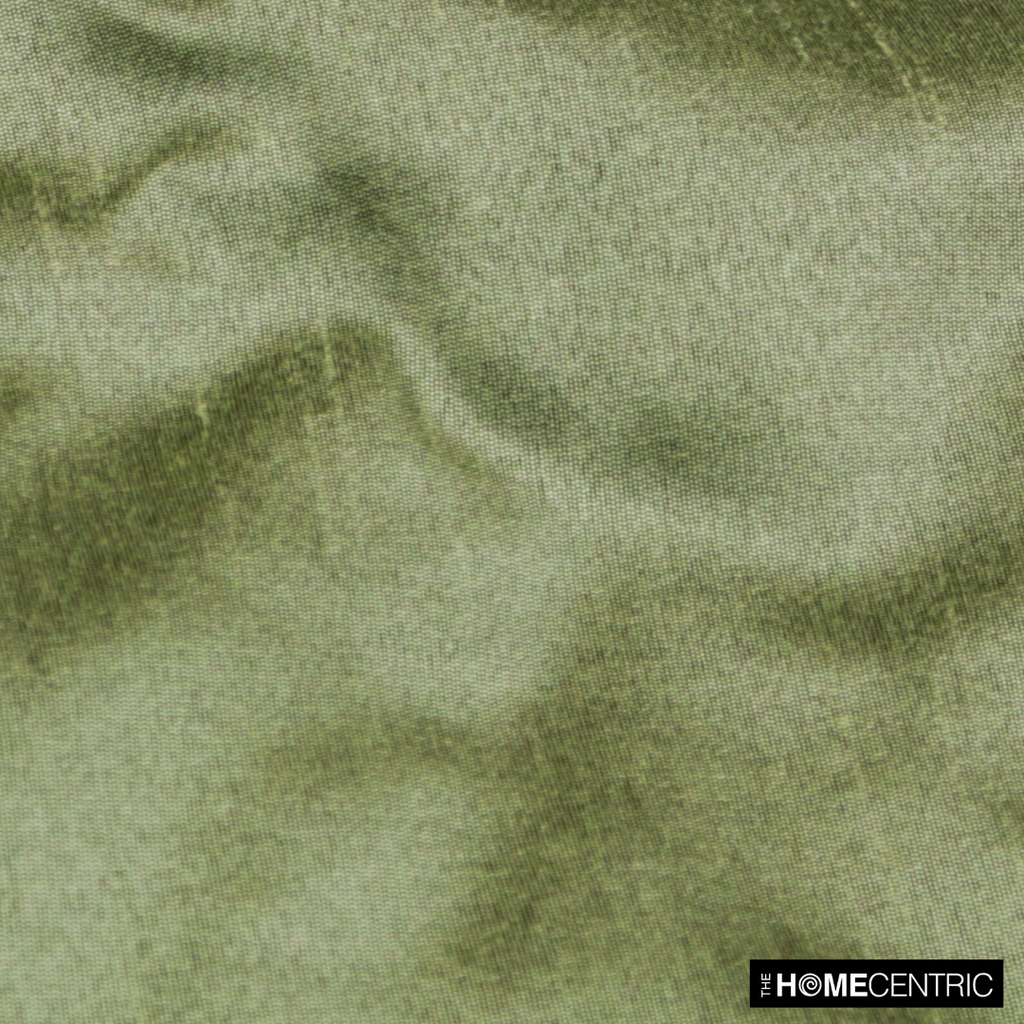 Taupe Green Art Silk / Faux Silk Fabric By The Metre