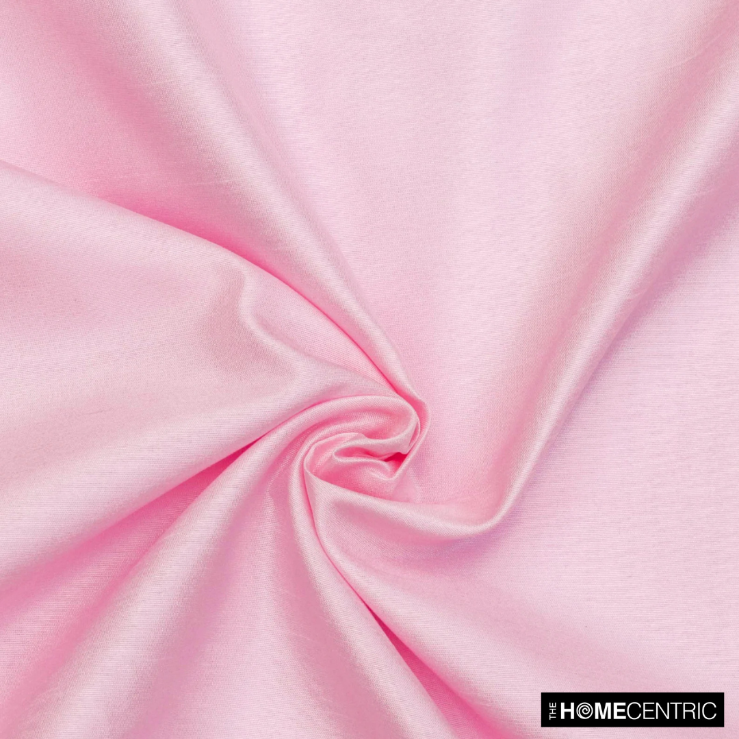 Soft Pink Faux Silk Fabric By The Metre