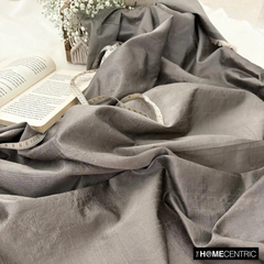Metallic Warm Silver Art Silk / Faux Silk Fabric By The Metre
