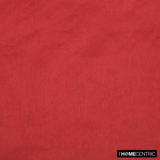 Blood Red Art Silk / Faux Silk Fabric By The Metre