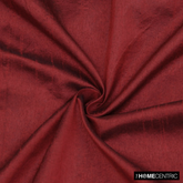 Deep Red Faux Silk Fabric By The Metre