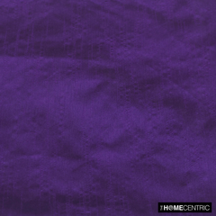 Bright Purple Art Silk / Faux Silk Fabric By The Metre