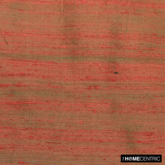 Red, Green Silk Dupioni Fabric By The Metre