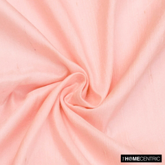 Peach Pink Pink Silk Dupioni Fabric By The Metre