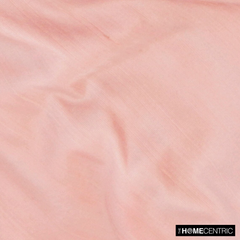 Peach Pink Silk Dupioni Fabric By The Metre