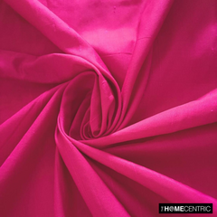 Fuchsia Pink Silk Dupioni Fabric By The Metre