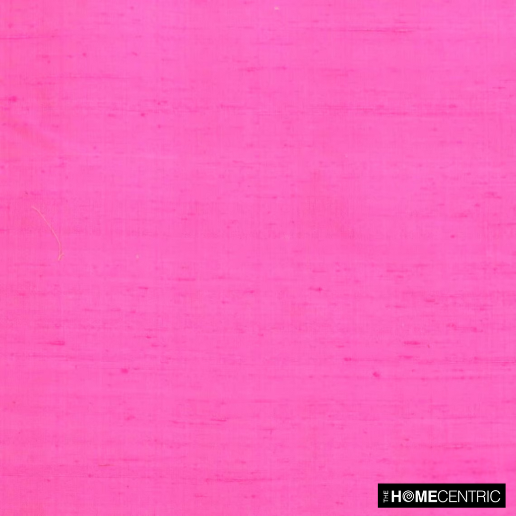 Bubblegum Pink 100% Pure Silk Dupioni Fabric By The Metre