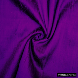 Bright Purple 100% Pure Silk Fabric By The Metre