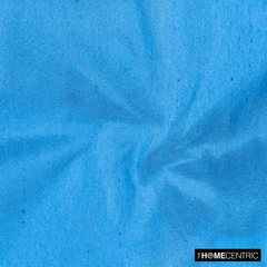 Blue Art Silk/Faux Silk Fabric by the Metre, 1 Metre Blue Silk Fabric