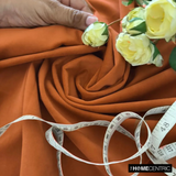 Tan High Quality Plush Velvet Fabric by the Metre, 1 Metre Brown Velvet Fabric