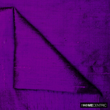 Bright Purple 100% Pure Silk Dupioni Fabric By The Metre