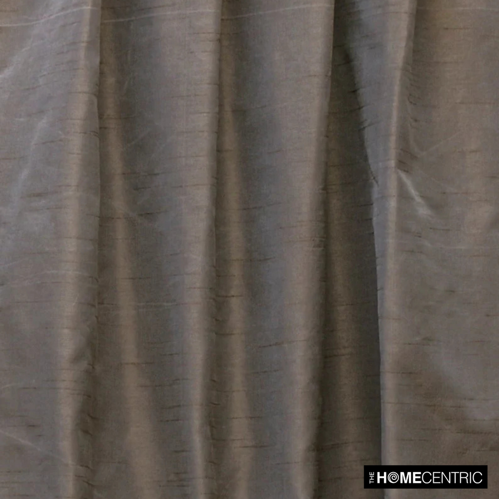 Champagne Brown Art Silk / Faux Silk Fabric By The Metre