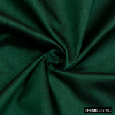 Bottle Green Faux Silk Fabric By The Metre