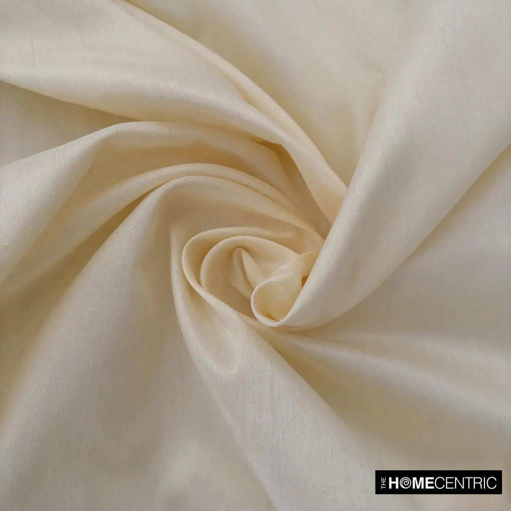 Champagne Art Silk / Faux Silk Fabric By The Metre