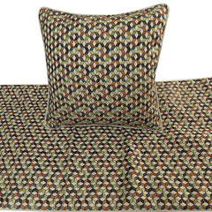 Trixee - Silk Beige Decorative Bed Runner and Cushion Cover