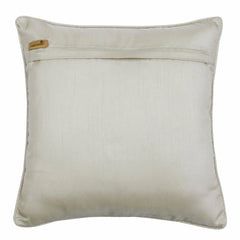 Under The Same Sky - Silver Jacquard Decorative Euro Sham