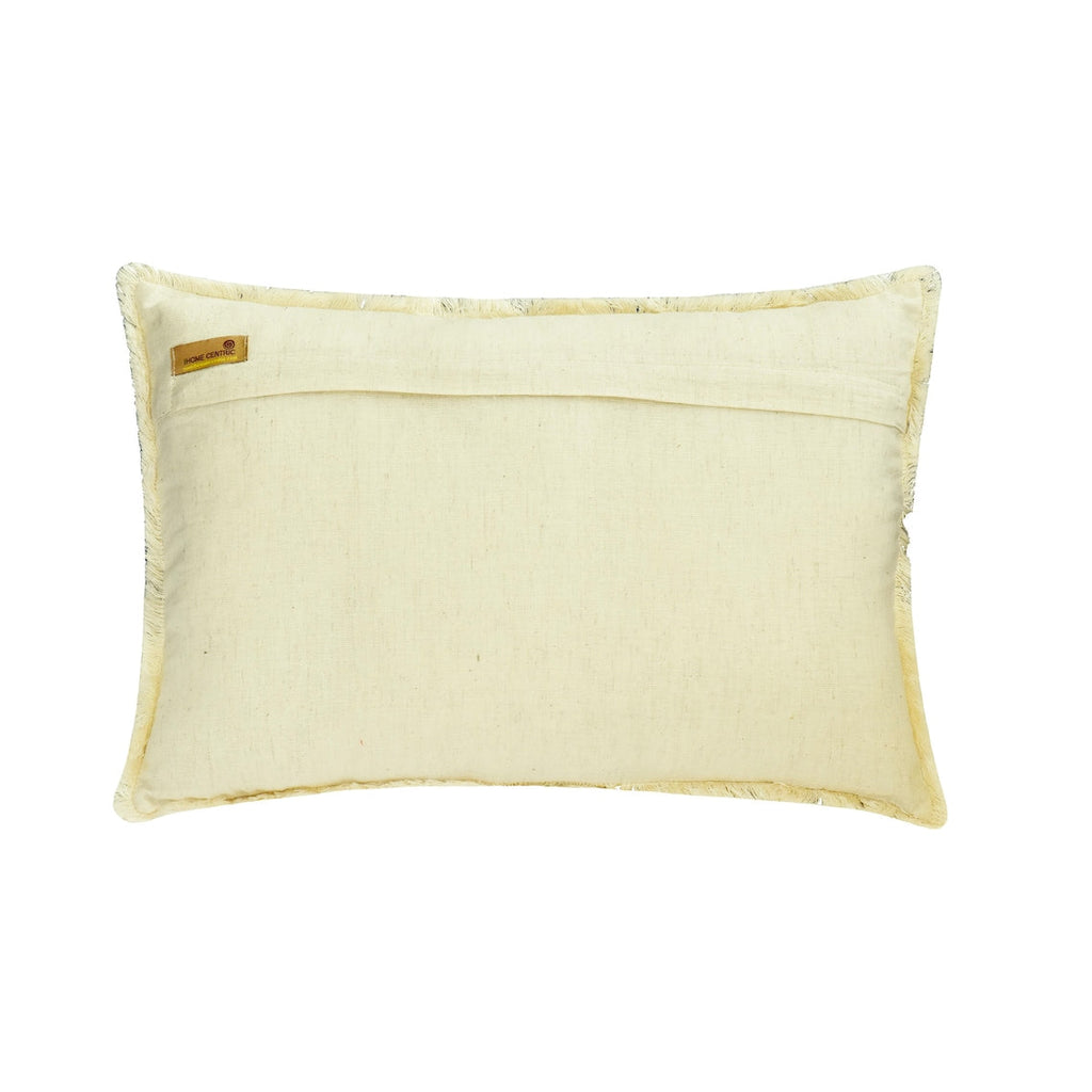 Bunny Hops - Powder Blue Cotton Lumbar Cushion Cover