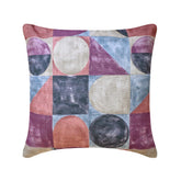 Playful Palette Violet Throw Cushion Cover