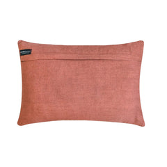 Crystal Rust - Rust Velvet Lumbar Pillow Cover
