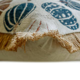 Cinnamon Pumpkins - Brown Woven Jacquard Decorative Throw Cushion Cover