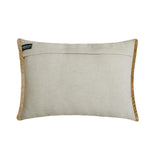 Blue Harvest Pumpkin - Blue Woven Jacquard Decorative Lumbar  Cushion Cover