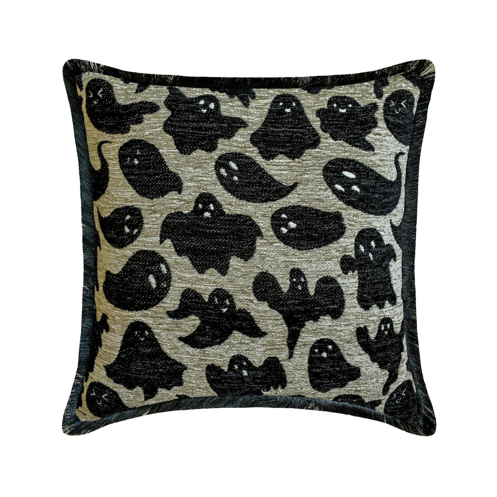 Spooky Ghost Throw Cushion Cover