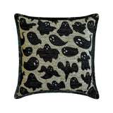 Spooky Ghost Throw Cushion Cover