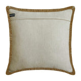 Cinnamon Pumpkins - Brown Woven Jacquard Decorative Throw Cushion Cover