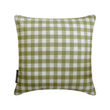 Checkmate Green Throw Cushion Cover