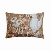 Autumn Cockatoo Lumbar Cushion Cover