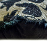 Spooky Ghost - Black Jacquard Spooky Decorative Throw Cushion Cover