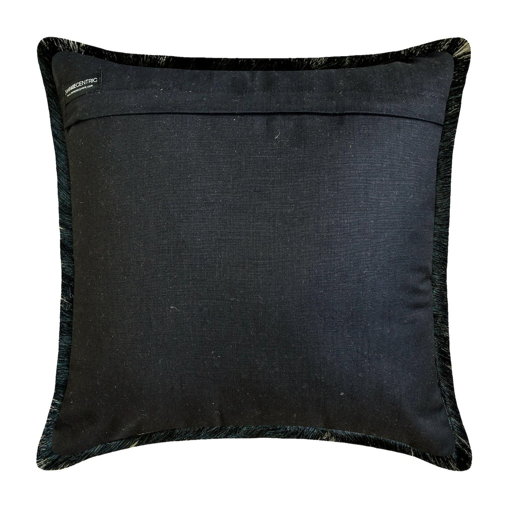 Spooky Ghost - Black Jacquard Spooky Decorative Throw Cushion Cover