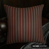 Linear Plush Throw Cushion Cover