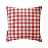 Checkmate Red Throw Cushion Cover