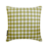 Checkmate Verde Throw Cushion Cover