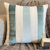 Velvet Band Ice Throw Cushion Cover