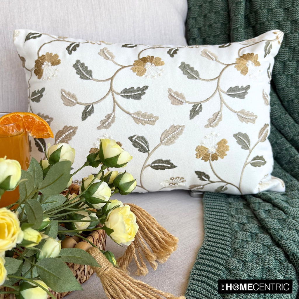 Buttercup Bloom Lumbar Pillow Cover
