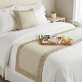 Tessellation Decorative Bed Runner and Cushion Cover