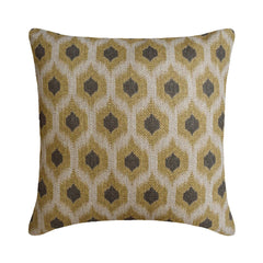 Chartreuse Linen Throw Cushion Cover - Zoraya