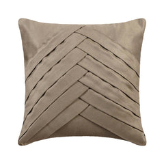 Stone Grey No Limits No Lines - Stone Gray Suede Throw Pillow Cover