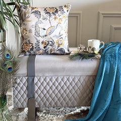 Peacock Beau Throw Cushion Cover