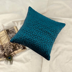 Irresistible Teal Throw Cushion Cover
