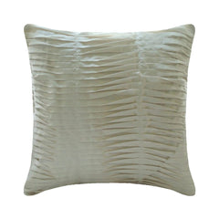 Ivory Beauty - Ivory Art Silk Throw Pillow Cover
