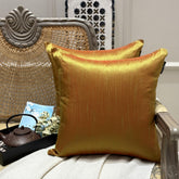 Green & Orange Luxury Throw Cushion Cover