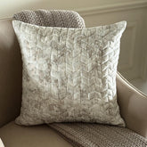 Foil Chevron Throw cushion Cover