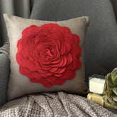 Red Rose Euro Sham