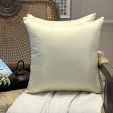 Cream Luxury Throw Cushion Cover
