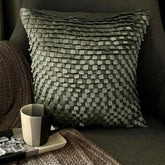 Silver Gray Lining Euro Sham
