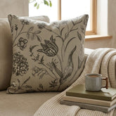 Botanical Sketch Throw Cushion Cover