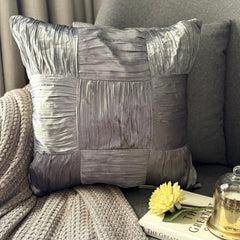 Dreamy Silver Gray Euro Sham